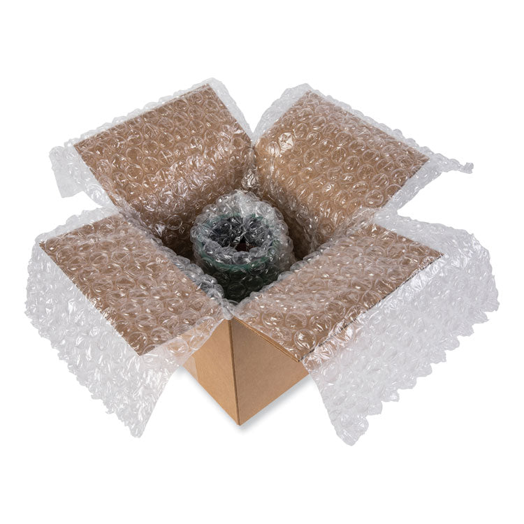 Bubble Packaging, 0.31" Thick, 12" x 30 ft, Perforated Every 12", Clear, 12/Carton