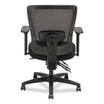 Alera Envy Series Mesh Mid-Back Multifunction Chair, Supports Up To 250 Lb, 17" To 21.5" Seat Height, Black