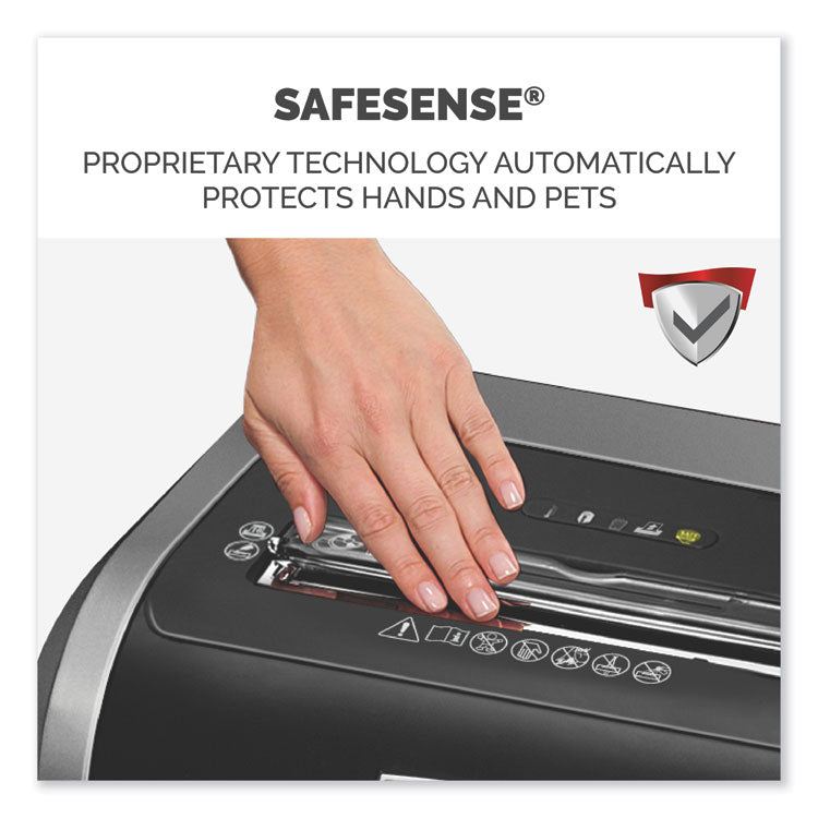 Powershred 79ci 100% Jam Proof Cross-Cut Shredder, 16 Manual Sheet Capacity