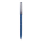 Razor Point II Super Fine Line Porous Point Pen, Stick, Super-Fine 0.2 mm, Blue Ink, Blue Barrel, Dozen