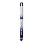 VBall Grip Liquid Ink Rollerball Pen, Stick, Extra-Fine 0.5 mm, Blue Ink, Blue/White Barrel, Dozen