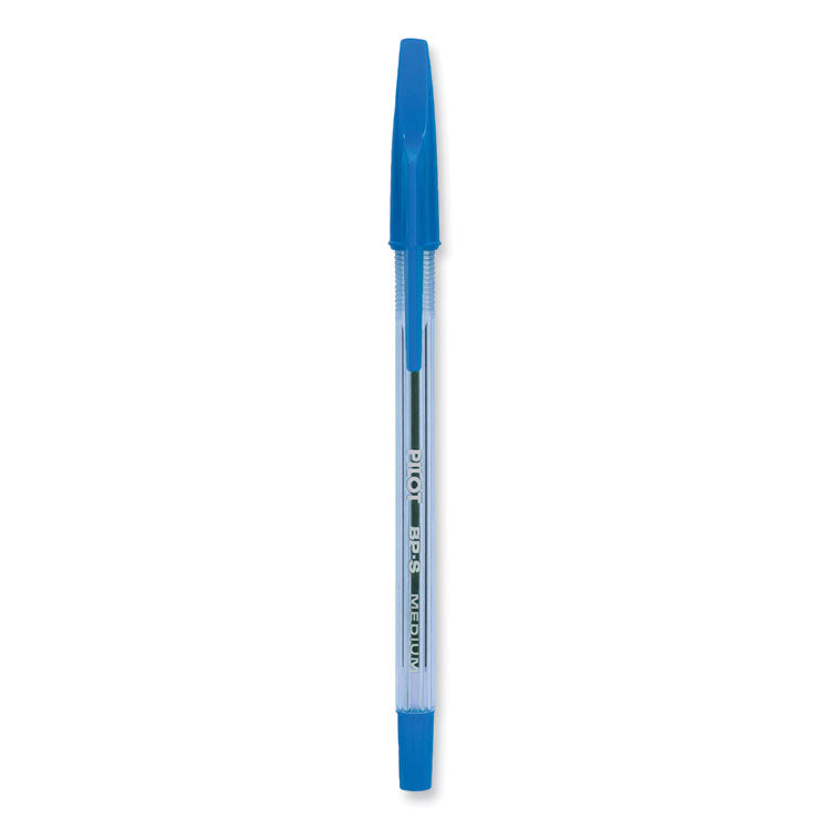 Better Ballpoint Pen, Stick, Fine 0.7 Mm, Blue Ink, Translucent Blue Barrel, Dozen