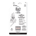 B2p Bottle-2-Pen Recycled Gel Pen, Retractable, Fine 0.7 Mm, Assorted Ink And Barrel Colors, 5/pack