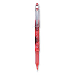Precise P-500 Gel Pen, Stick, Extra-Fine 0.5 Mm, Red Ink, Red Barrel, Dozen