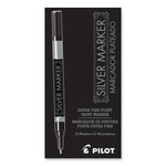 Creative Art And Crafts Marker, Extra-Fine Brush Tip, Silver