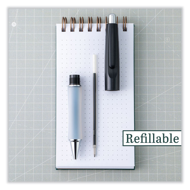 Refill For Dr. Grip, Easytouch, The Better, B2p And Rex Grip Begreen Ballpoint Pens, Medium Conical Tip, Blue Ink, 2/pack