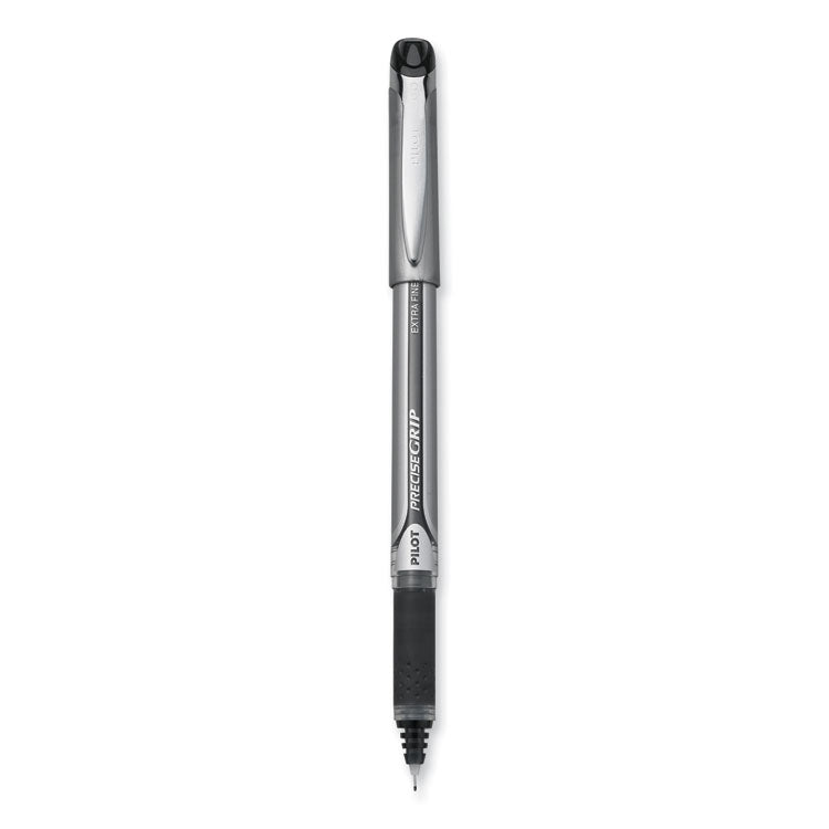 Precise Grip Rollerball Pen, Stick, Extra-Fine 0.5 mm, Black Ink, Black Barrel