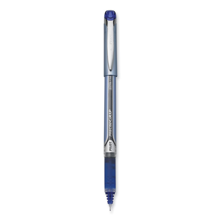 Precise Grip Rollerball Pen, Stick, Extra-Fine 0.5 mm, Blue Ink, Blue Barrel