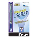 Precise Grip Rollerball Pen, Stick, Extra-Fine 0.5 mm, Blue Ink, Blue Barrel