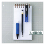 G2 Pro Gel Pen, Retractable, Fine 0.7 Mm, Black Ink, Blue Barrel