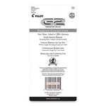 G2 Fashion Premium Gel Pen, Retractable, Fine 0.7 Mm, Black Ink, Assorted Barrel Colors, 5/pack