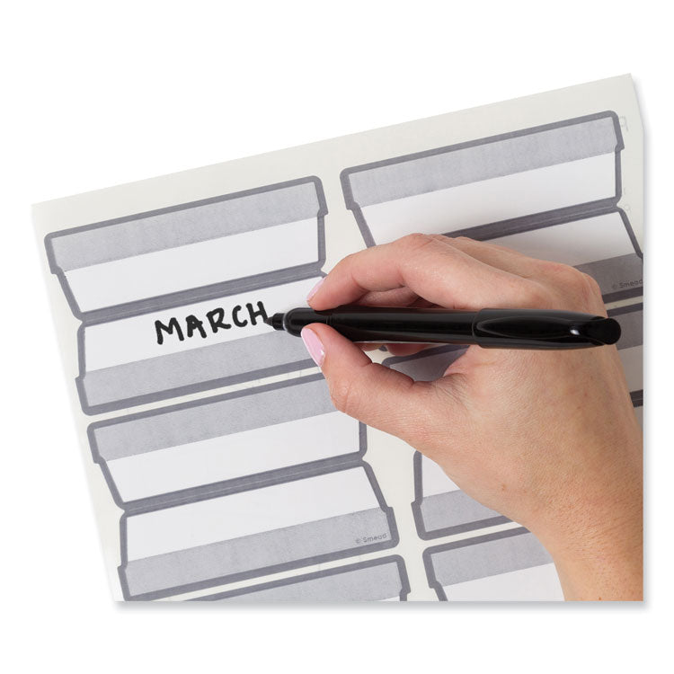 Colored Hanging File Folders with ProTab Kit, Letter Size, 1/3-Cut, Blue