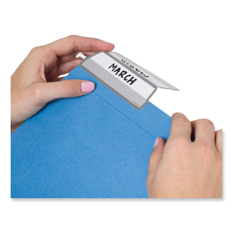 Colored Hanging File Folders with ProTab Kit, Letter Size, 1/3-Cut, Blue