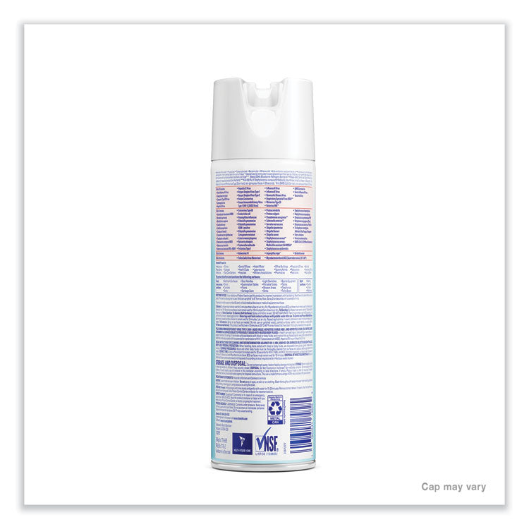 Disinfectant Spray, Crisp Linen, 19 Oz Aerosol Spray, 12/carton