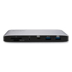 SD2480T Thunderbolt 3 Dual 4K Docking Station, Silver/Black