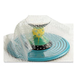Bubble Packaging, 0.19" Thick, 12" x 200 ft, Perforated Every 12", Clear, 8/Carton