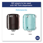 Paper Wiper Plus, 9.8 X 15.2, White, 300/roll, 2 Rolls/carton