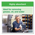 Heavy-Duty Paper Wiper 1/4 Fold, 1-Ply, 12.5 x 13, White, 56/Pack, 16 Packs/Carton