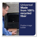 Matic Hardwound Roll Towel, 1-Ply, 7.7" x 700 ft, Natural, 857/Roll, 6 Rolls/Carton