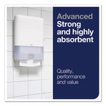 Advanced Multifold Hand Towel, 1-Ply, 9 x 9.5, White, 250/Pack, 16 Packs/Carton