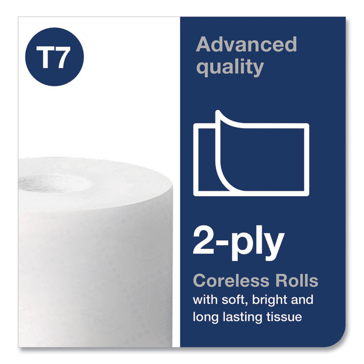 Advanced High Capacity Bath Tissue, Septic Safe, 2-Ply, Coreless, White, 1,000 Sheets/roll, 36 Rolls/carton
