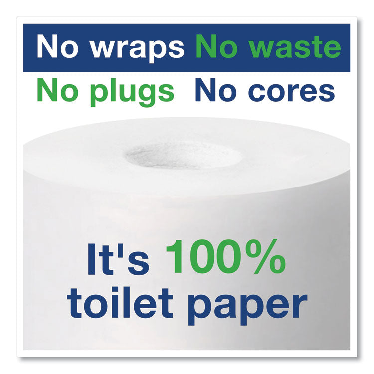 Advanced High Capacity Bath Tissue, Septic Safe, 2-Ply, Coreless, White, 1,000 Sheets/roll, 36 Rolls/carton