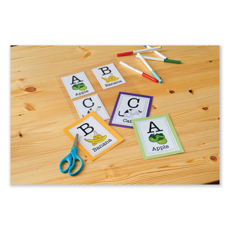 Self-Sealing Laminating Pouches, 12.5 Mil, 2.31" X 4.06", Gloss Clear, 25/pack