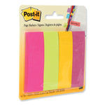 Page Flag Markers, Assorted Brights, 50 Flags/Pad, 4 Pads/Pack
