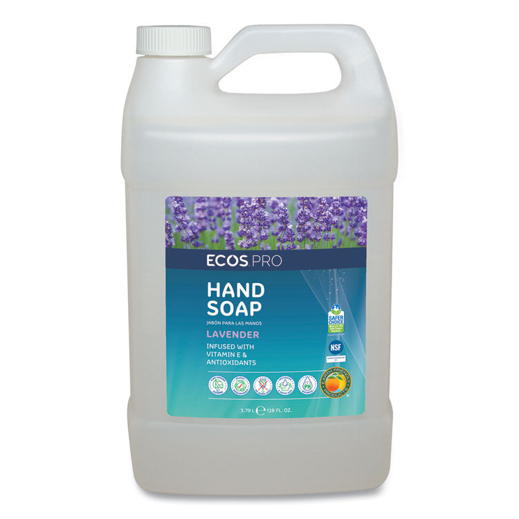Liquid Hand Soap, Lavender Scent, 1 gal