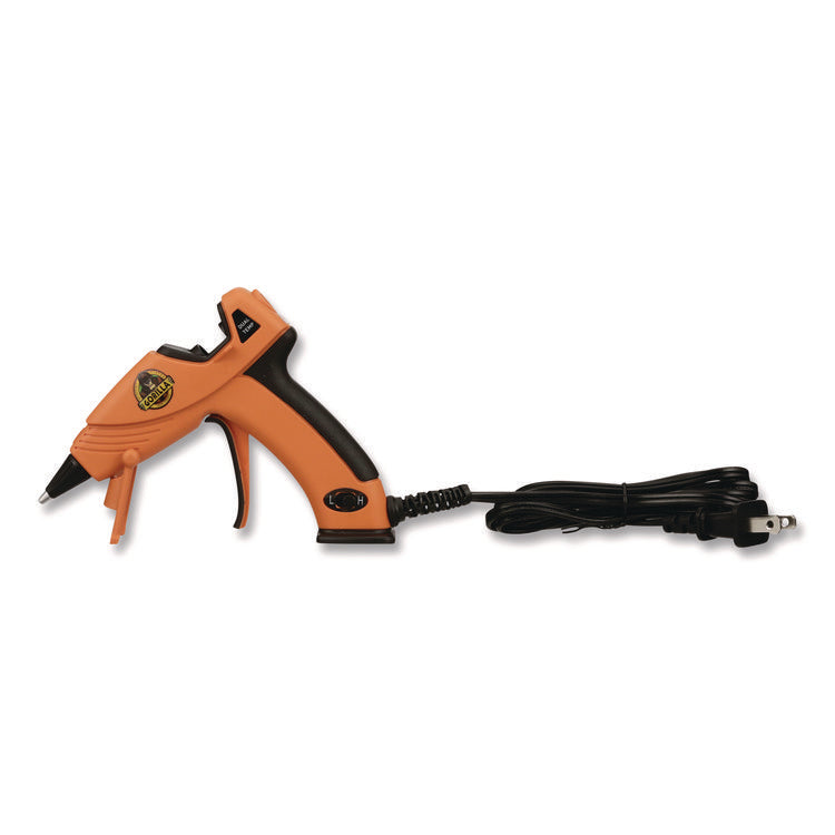 Dual Temp Mini Hot Glue Gun, Orange/Black