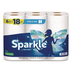 Pick-A-Size Perforated Kitchen Triple Roll Towels with Thirst Pockets, 2-Ply, 11 x 6, White, 165 Sheets/Roll, 6 Rolls/Pack