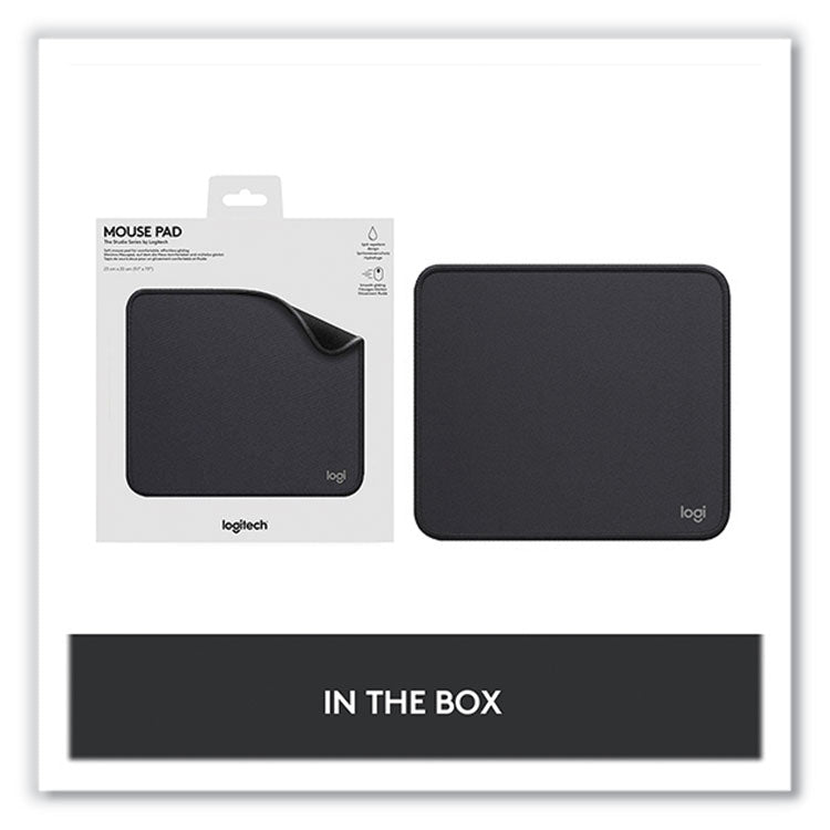 Studio Series Non-Skid Mouse Pad, 7.9 x 9.1, Graphite