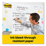 Vertical-Orientation Self-Stick Easel Pads, Wide Ruled, 25 x 30, White, 30 Sheets/Pad, 6 Pads/Pack