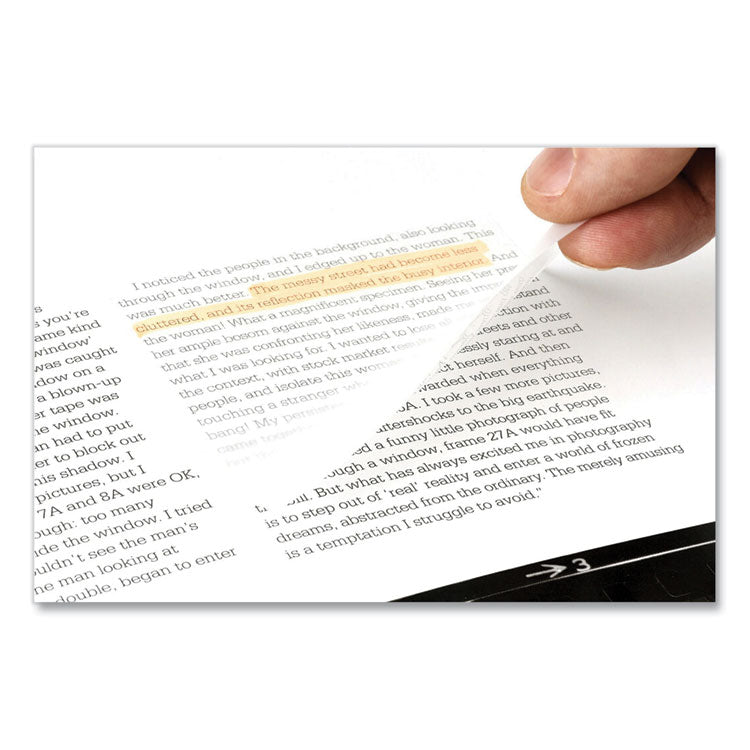 Transparent Notes, 2.88" x 2.88", 36 Sheets/Pad