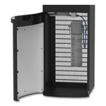 MaxxFill Flex Hot and Cold Water Dispenser, 2.1 gal, 12.2 x 14.2 x 42.33, Black/Stainless Steel