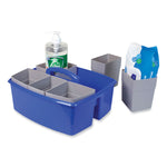 Large Caddy with Sorting Cups, Blue, 2/Carton