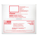 Double Zipper Storage Bags, Triple System Seal, Gallon, 10.56" x 10.75", Clear, 250/Box
