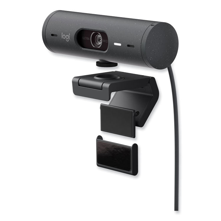 Brio 505 Business Webcam, 1920 pixels x 1080 pixels, Graphite