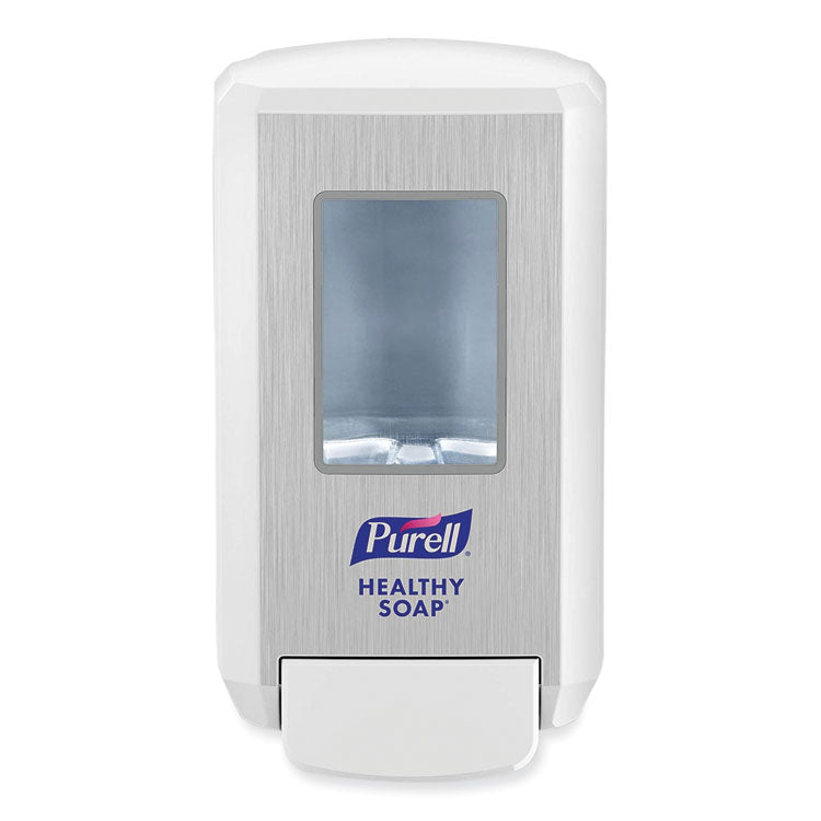 Cs4 Soap Push-Style Dispenser, 1,250 Ml, 4.88 X 8.8 X 11.38, White