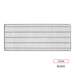 Industrial Wire Shelving Extra Wire Shelves, 48w X 24d, Black, 2 Shelves/carton