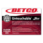Untouchable Floor Finish with SRT, 1 gal Bottle, 4/Carton