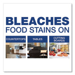 Disinfecting Cleaner W/bleach, 1 Gal Bottle, 3/carton