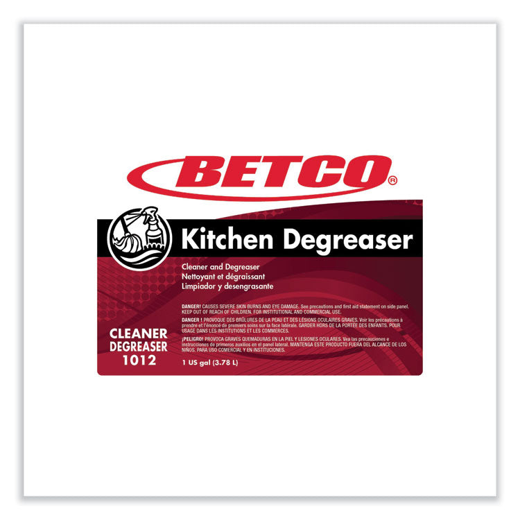 Kitchen Degreaser, Characteristic Scent, 1 gal Bottle, 4/Carton