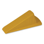 Giant Foot Doorstop, No-Slip Rubber Wedge, 3.5w X 6.75d X 2h, Safety Yellow