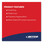 BestScent Ocean Breeze RTU Deodorizer, Ocean Breeze Scent, 32 oz Spray Bottle, 12/Carton