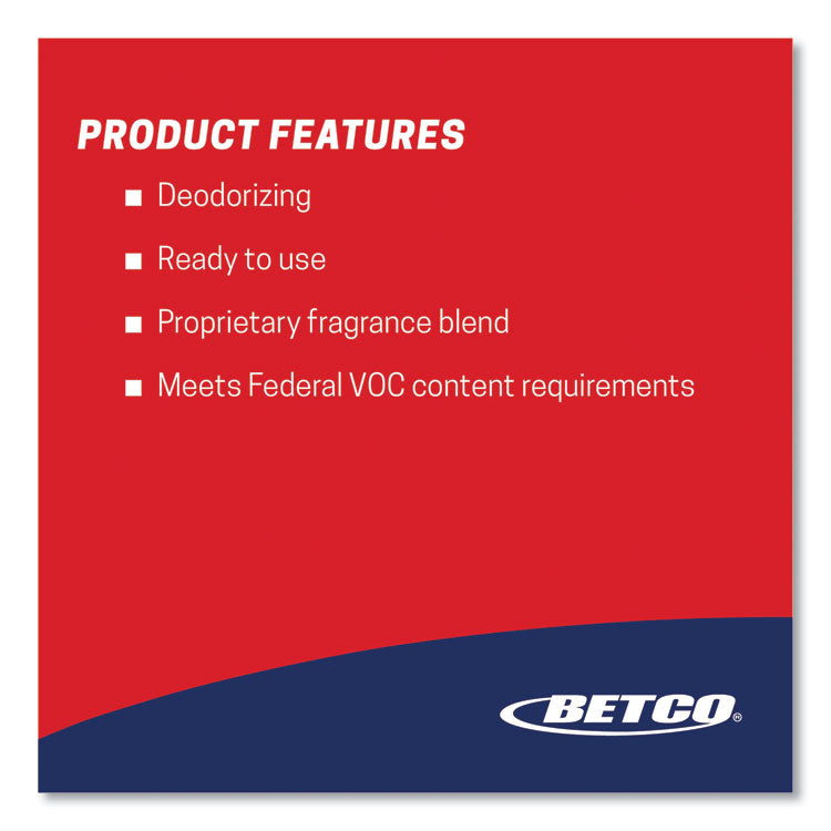 BestScent Ocean Breeze RTU Deodorizer, Ocean Breeze Scent, 32 oz Spray Bottle, 12/Carton