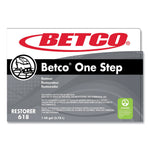 One Step Floor Restorer, Lemon Scent, 1 gal Bottle, 4/Carton