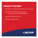 AF315 Disinfectant Cleaner, Citrus Floral Scent, 2 L Bottle, 4/Carton