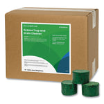 FOG Puck Large Grease Trap and Drain Cleaner, 8 oz, 64/Carton