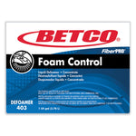 FiberPro Foam Control Liquid Defoamer, 1 gal Bottle, 4/Carton